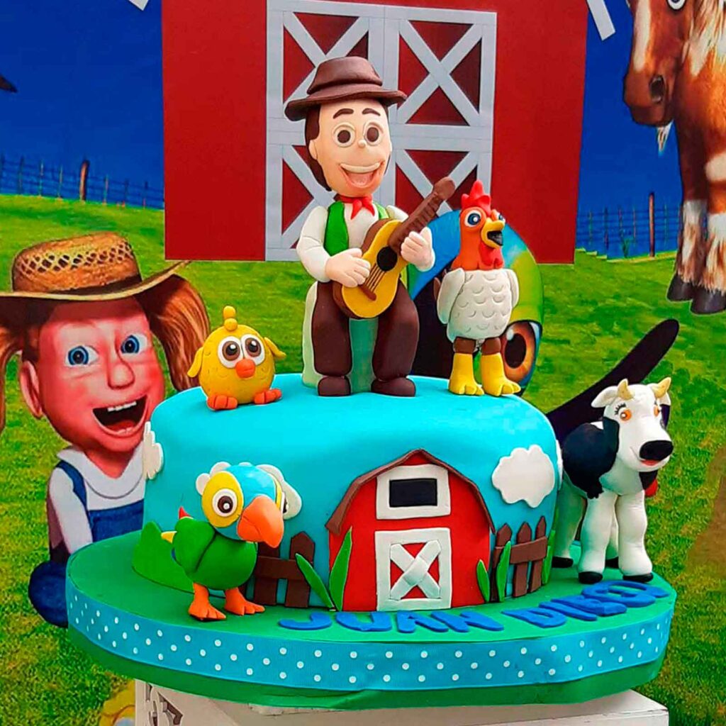 tortas infantiles la granja de zenon