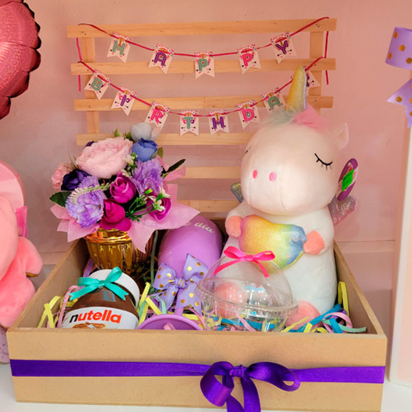 BOX TEMATICA UNICORNIO